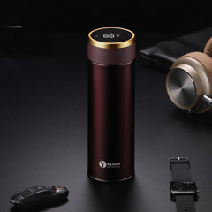 Smart Vacuum Cup Stainless Steel Car Portable Water Cup Tea Cup
