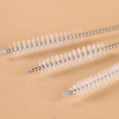 Baby straw brush Stainless steel bottle straw brush Baby bottle straw special brush