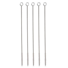 Baby straw brush Stainless steel bottle straw brush Baby bottle straw special brush