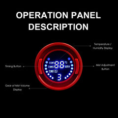 Large capacity timing air humidifier