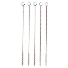 Hotsale 2Pcs Straw Cleaner Cleanin Brush Stainless Steel Wa