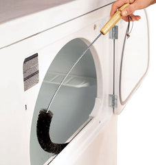 1pcs Refrigerator Condenser Coll Cleaning Brush Clothes Dryer Lint Vent Trap Cleaner Brush Foldable Washing Machine Home Brush