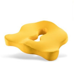 Summer New Subject 2 Examination Seat Cushion Air Permeability Slow Rebound Memory Cotton Seat Cushion for Men and Women Button Hemorrhoids Cushion