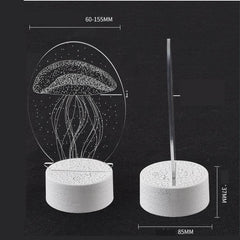 3D Small Table Lamp