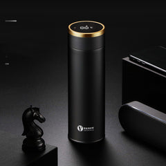 Smart Vacuum Cup Stainless Steel Car Portable Water Cup Tea Cup