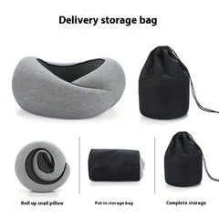 U-shape Pillow Memory Foam Neck Pillow Car Travel Neck Pillow