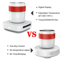 Intelligent heating cup and fast cooling cup