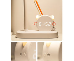 Led Learning Reading With Time Night Light