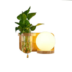 Nordic Bedroom Bedside Creative Balcony Living Room Aisle Japanese LED Wall Lamp