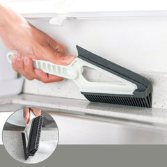 Window sill gap cleaning brush multi function brush