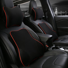 Slow Rebound Memory Foam Pillow Lumbar Support In Car