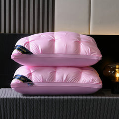 A Pair Of Single Non-collapsing Sleep Aid Home Pillows