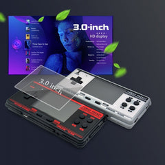 8 Emulators, Red And White Games, Children's Color Screen Game Consoles