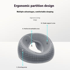 Special Massage Memory Foam Face Down Pillow
