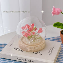 Led Tulip Artificial Flower Small Night Lamp