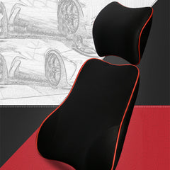 Slow Rebound Memory Foam Pillow Lumbar Support In Car