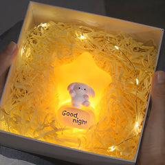 Sweet Puppy Small Night Lamp Cute Cartoon