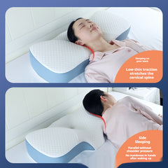 Memory Foam Neck Shaped Non-collapse Pillow Core