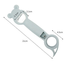 Four-in-one Beverage Bottle Opener Household Canning Tool Can Opener Kitchen Creative Bottle Opener
