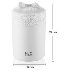 Mini Desktop Humidifier Volcanic Crack Colorful