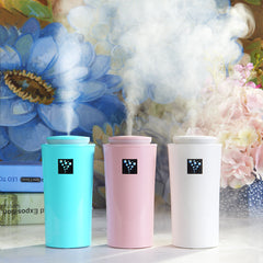 USB Car Humidifier LED Night Light Home Aroma Diffuser