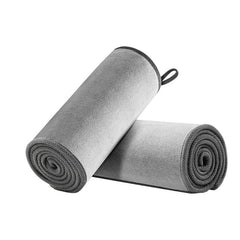 Coral fleece thickened double-sided car wiper