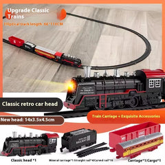 Children Boy Electric Steam Motor Car Birthday New Year Gift