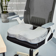 Memory Foam Office Non-slip Anti-bedsore Hip Decompression Breathable Cushion
