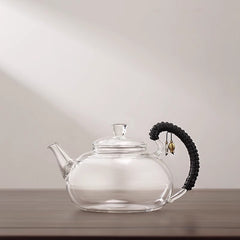 Heat-resistant Glass Kettle Teapot