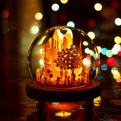 Hand-made Three Dimensional Night Light